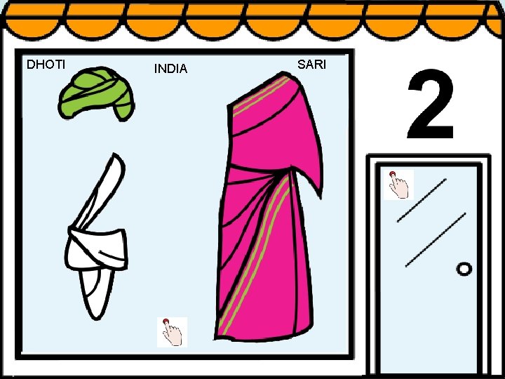 DHOTI INDIA SARI 