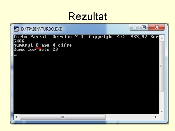 Rezultat Rezultat