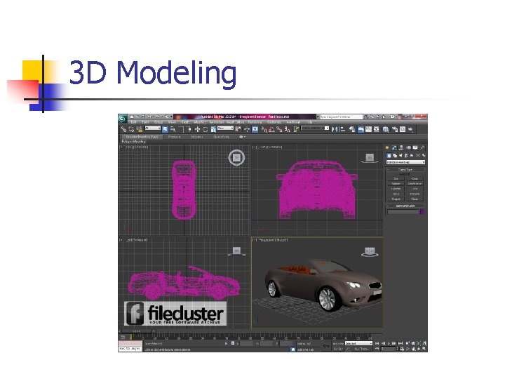 3 D Modeling 