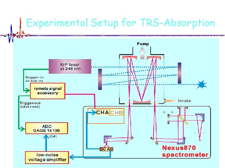 Experimental Setup for TRS-Absorption 