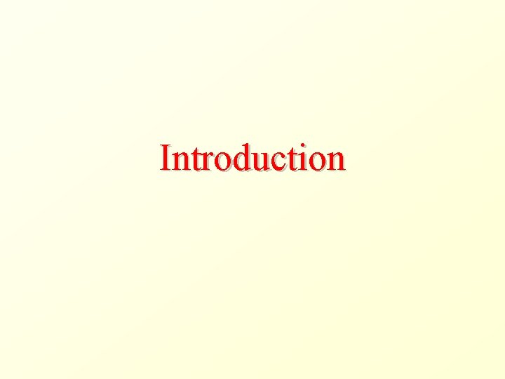 Introduction 