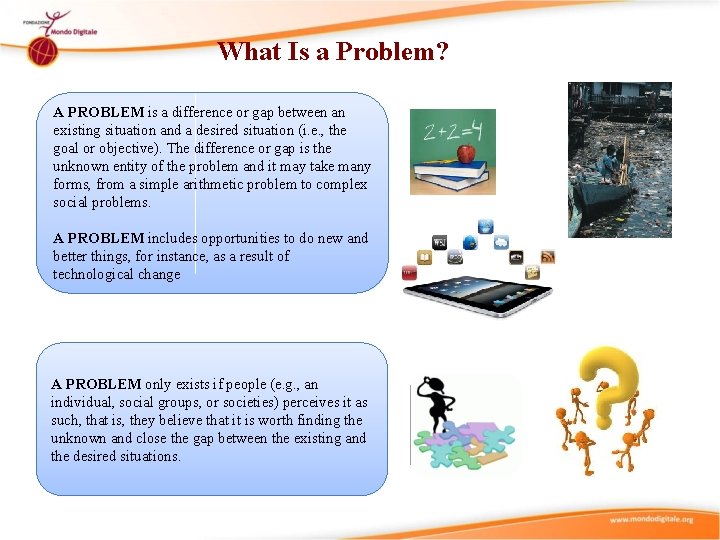 A Generic Problem What Is a Problem Didactic Suggestions 1 These
