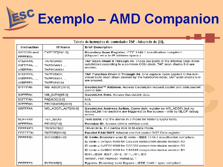 Exemplo – AMD Companion 