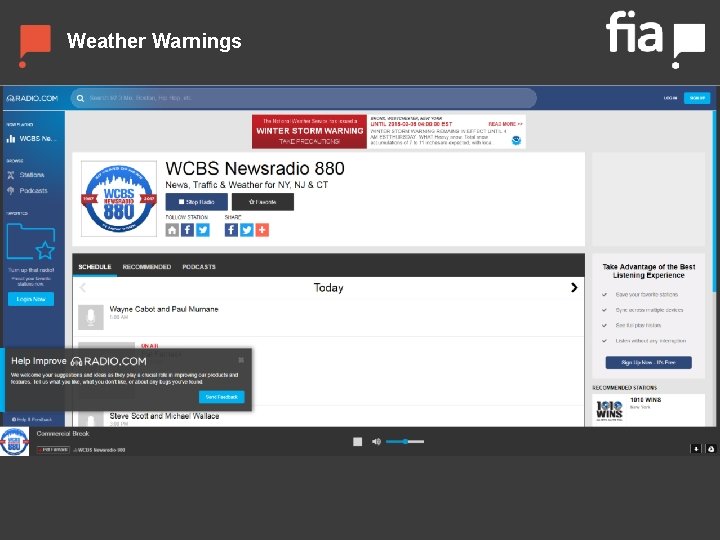 Weather Warnings 