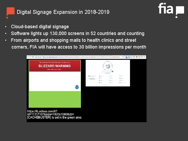  Digital Signage Expansion in 2018 -2019 • Cloud-based digital signage • Software lights