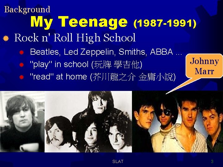 Background My Teenage ® (1987 -1991) Rock n' Roll High School ® ® ®