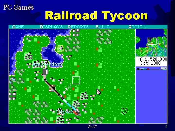 PC Games Railroad Tycoon SLAT 9 