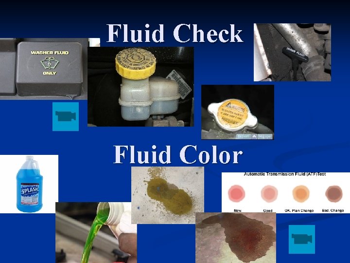 Fluid Check Fluid Color 