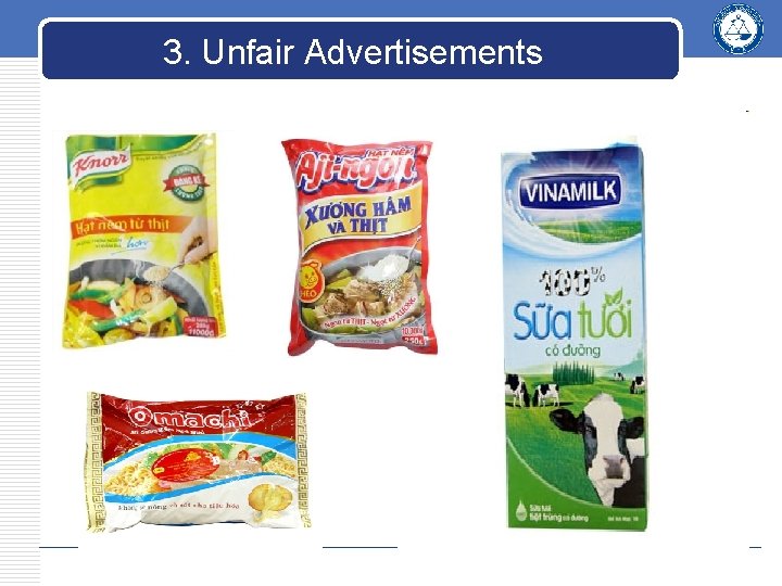 3. Unfair Advertisements 3. Unfair Advertisements