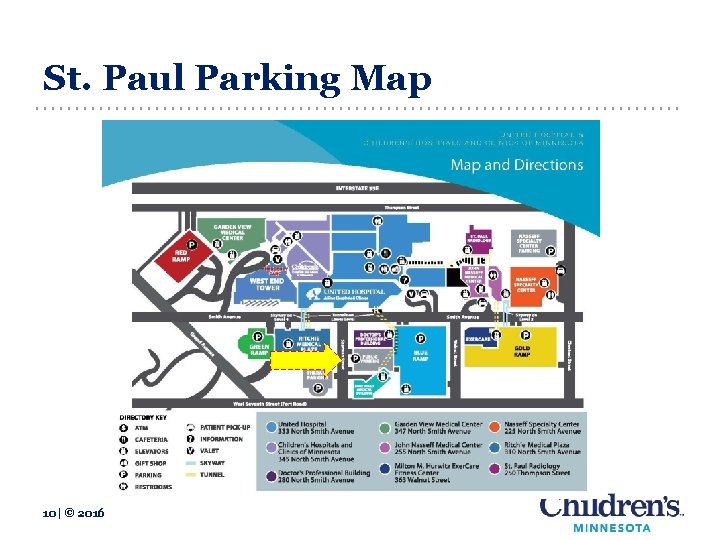 St. Paul Parking Map 10 | © 2016 