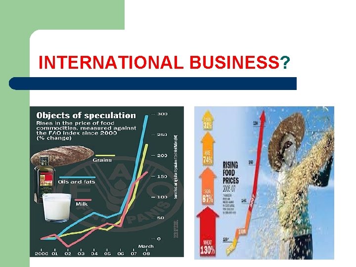 INTERNATIONAL BUSINESS? 