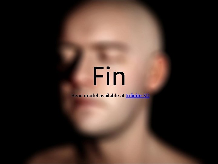 Fin Head model available at Infinite-3 D 