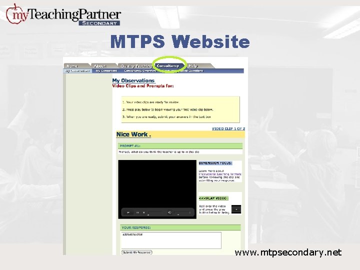 MTPS Website www. mtpsecondary. net 