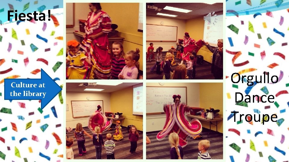 Fiesta! Culture at the library Orgullo Dance Troupe 