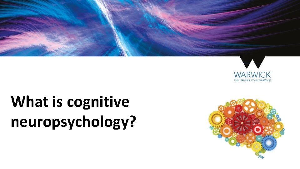 What is cognitive neuropsychology? 