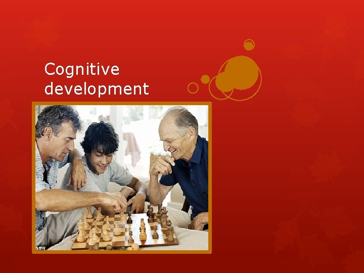 Cognitive development 