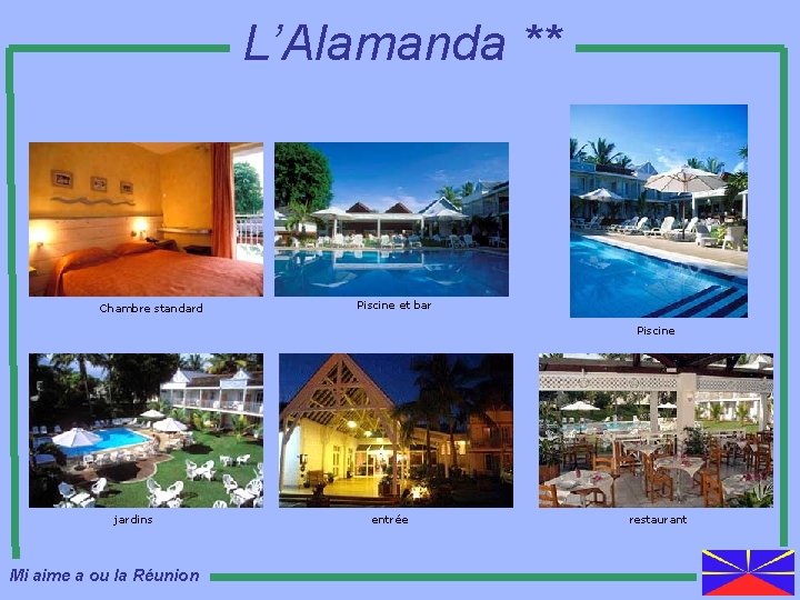 L’Alamanda ** Chambre standard Piscine et bar Piscine jardins Mi aime a ou la