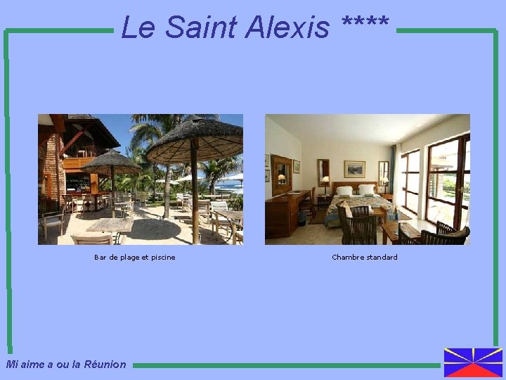 Le Saint Alexis **** Bar de plage et piscine Mi aime a ou la