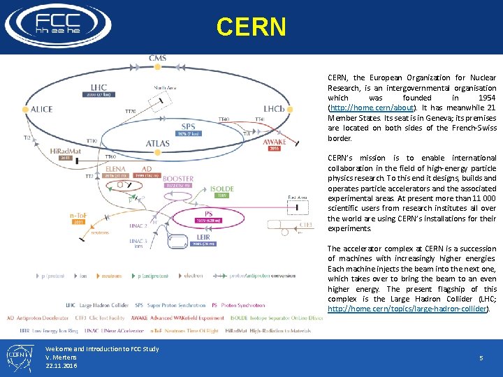 CERN, the European Organization for Nuclear Research, is an intergovernmental organisation which was founded