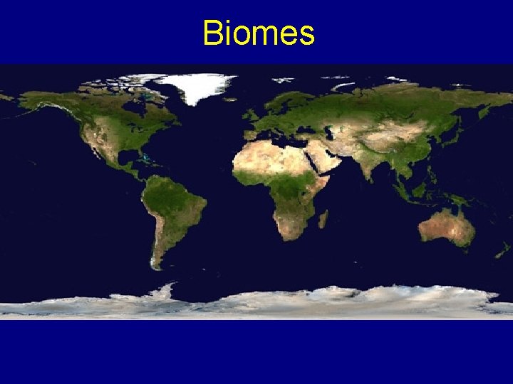 Biomes 