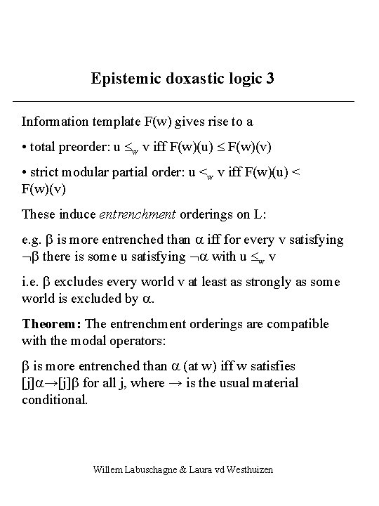 Information Templates A Useful Data Structure Presented By