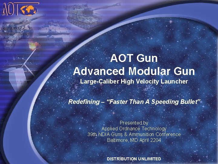 AOT Gun Advanced Modular Gun Large-Caliber High Velocity Launcher Redefining – “Faster Than A