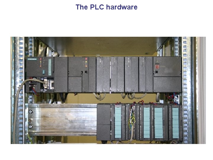 The PLC hardware 