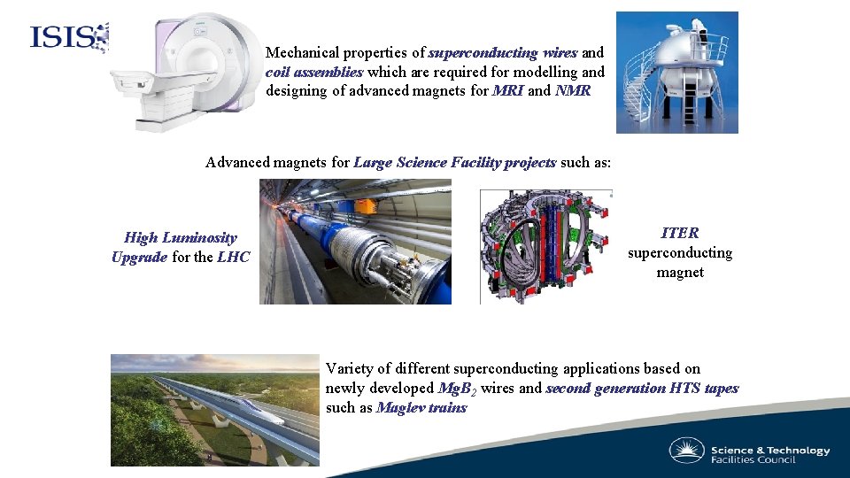 Mechanical properties of superconducting wires and coil assemblies which are required for modelling and