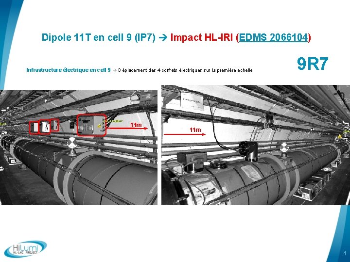 Dipole 11 T en cell 9 (IP 7) Impact HL-IRI (EDMS 2066104) Infrastructure électrique