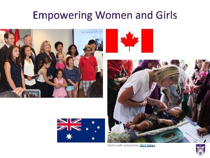 Empowering Women and Girls Photo credit: Joshua Estey, DFAT Gallery 