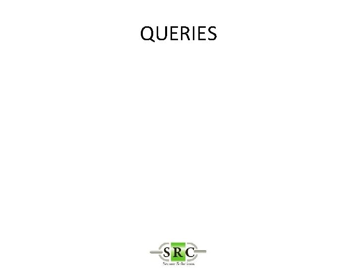 QUERIES 