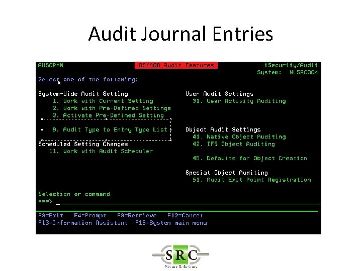 Audit Journal Entries 