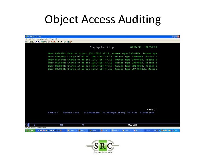 Object Access Auditing 