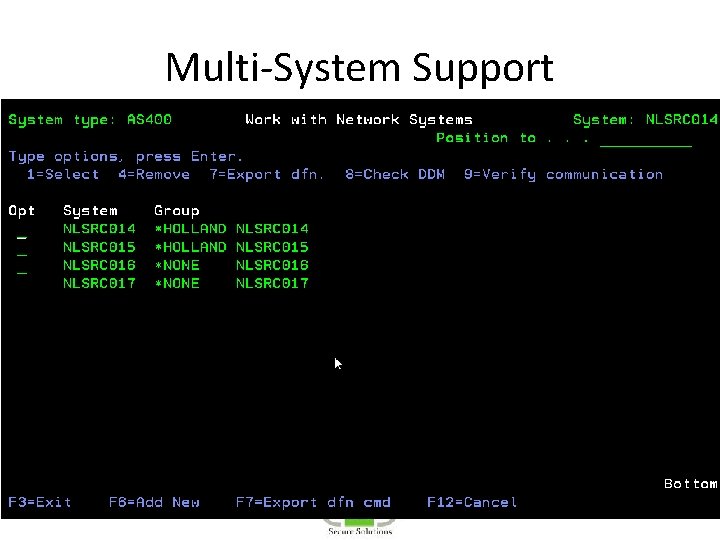 Multi-System Support 