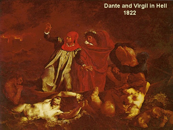 Dante and Virgil in Hell 1822 Dante and Virgil in Hell 1822