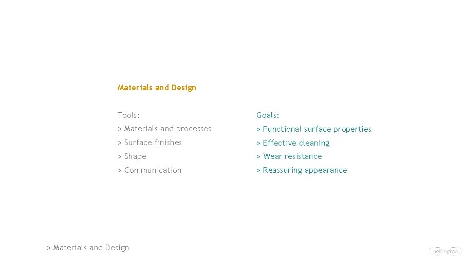 Materials and Design Tools: Goals: > Materials and processes > Functional surface properties > Materials and Design Tools: Goals: > Materials and processes > Functional surface properties >