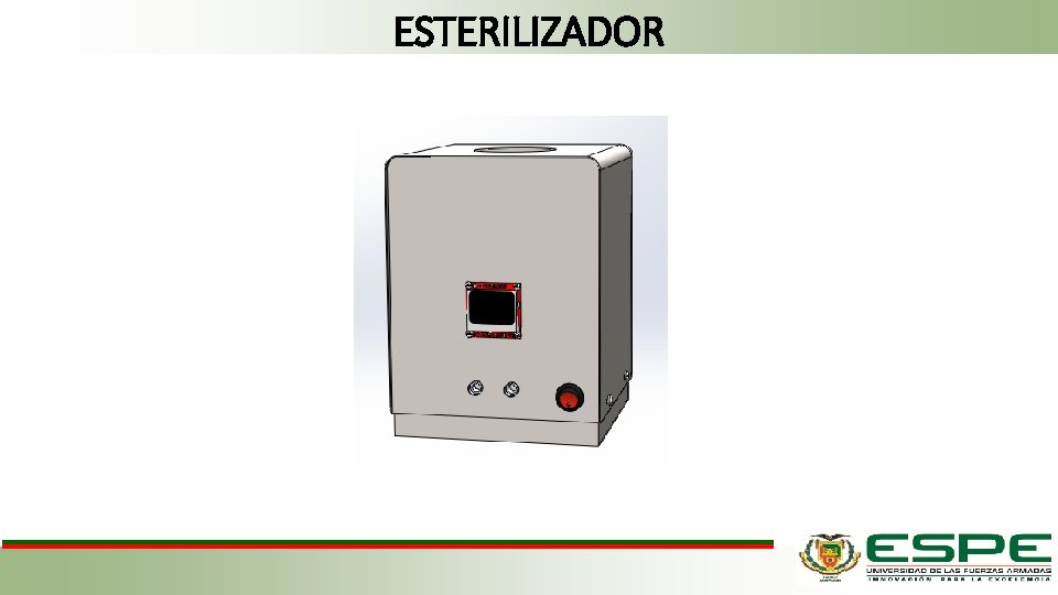 ESTERILIZADOR 