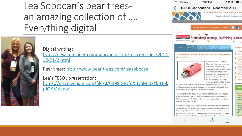 Lea Sobocan’s pearltreesan amazing collection of …. Everything digital Digital writing: http: //newsmanager. commpartners.