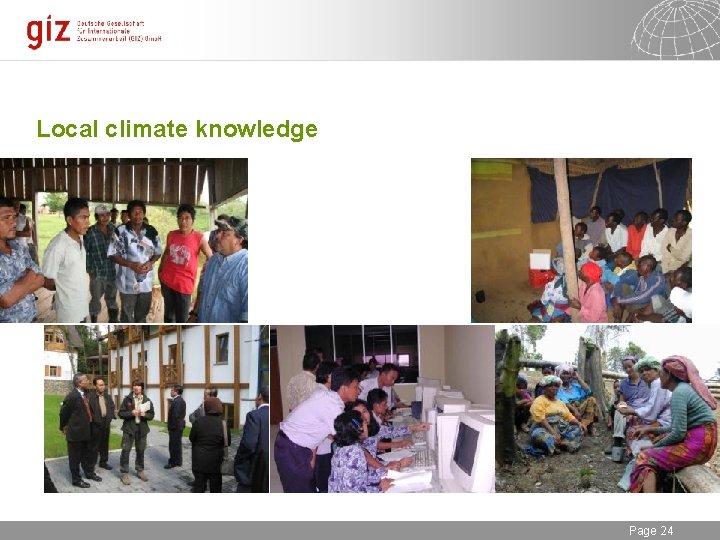 Local climate knowledge 30. 09. 2020 Seite 24 Page 