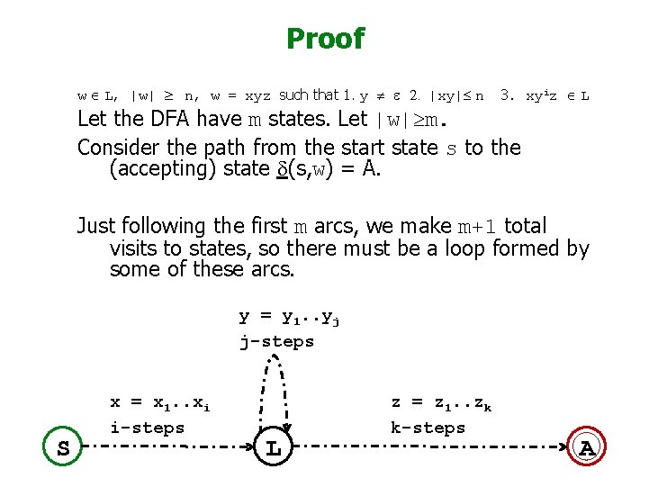 Automata And Formal Languages Pumping Lemma For Regular