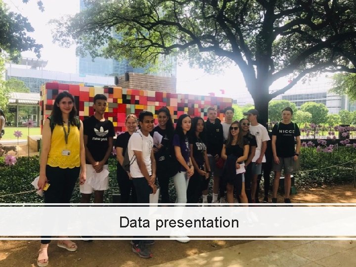 Data presentation Data presentation