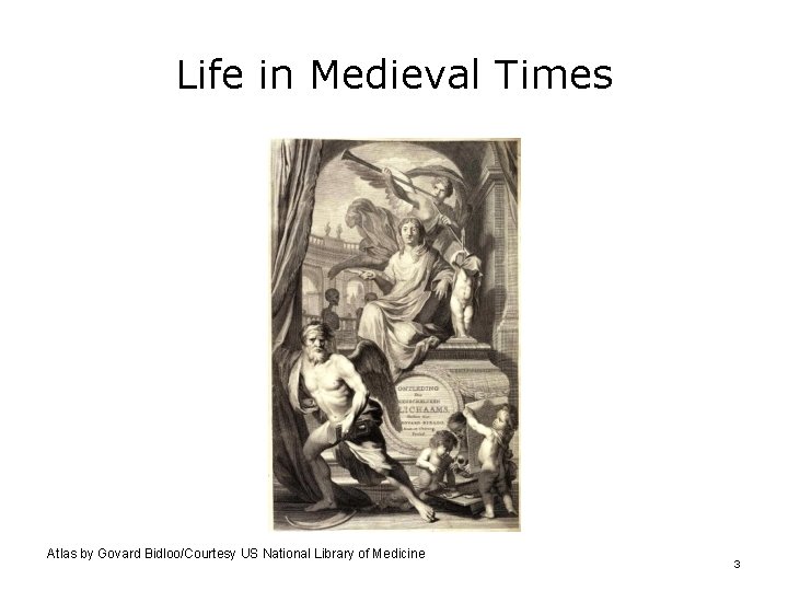 Life in Medieval Times Atlas by Govard Bidloo/Courtesy US National Library of Medicine 3