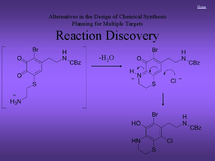 Home Alternatives in the Design of Chemical Synthesis Planning for Multiple Targets Reaction Discovery
