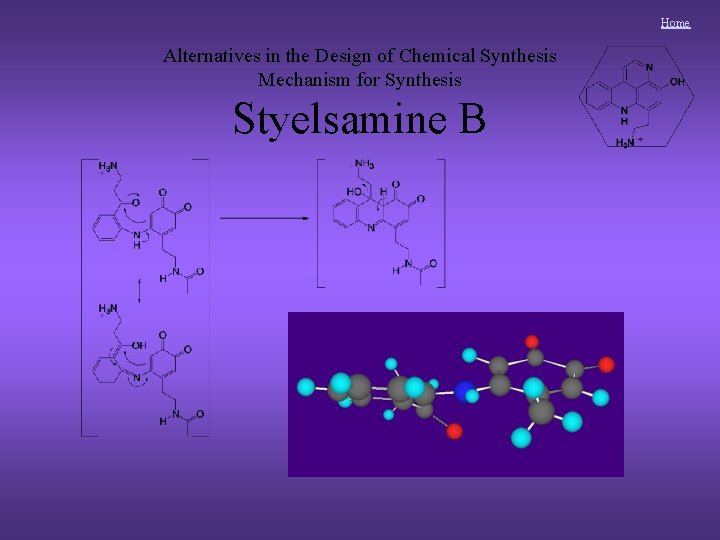 Home Alternatives in the Design of Chemical Synthesis Mechanism for Synthesis Styelsamine B 