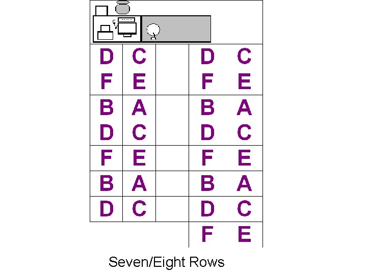 Seven/Eight Rows 