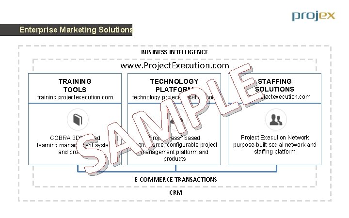 Enterprise Marketing Solutions BUSINESS INTELLIGENCE E L P M A S www. Project. Execution.