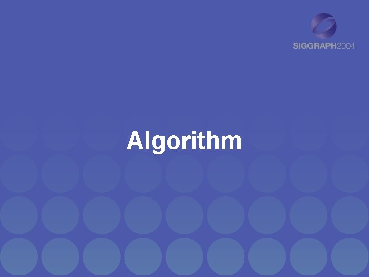 Algorithm 