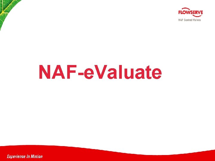 NAF-e. Valuate 