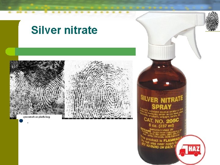 Silver nitrate l . 32 