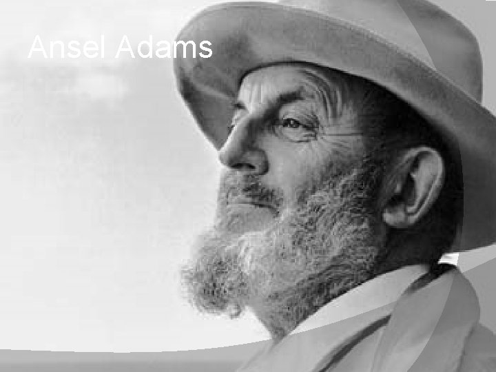 Ansel Adams 